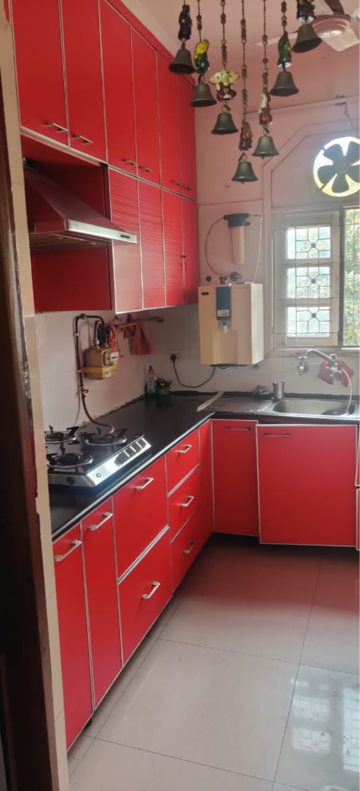Kitchen in 3 BHK Builder Floor at Kalkaji – for Rent