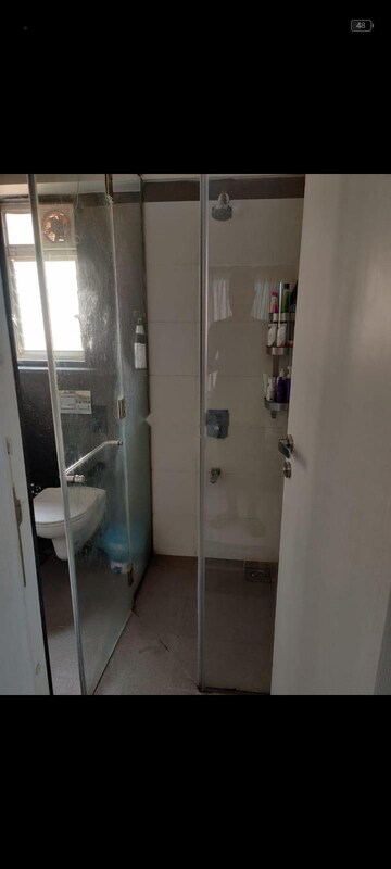 Bathroom in 2 BHK Apartment at Rustomjee Urbania, Majiwada – for Rent