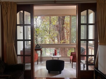 Living Room in 2 BHK Apartment at La Shanz Co Operative Housing Society Ltd, Boat Club Road – for Rent