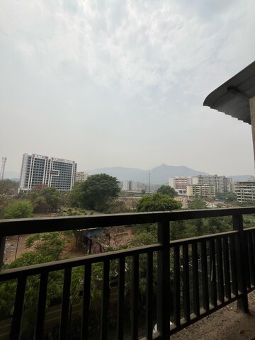 Balcony in 1 BHK Apartment at Mohan Willows, Badlapur East – for Rent