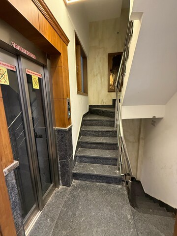 Staircase in 2 BHK Builder Floor at Kalkaji – for Rent