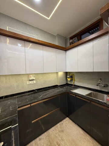 Kitchen in 2 BHK Builder Floor at Kalkaji – for Rent