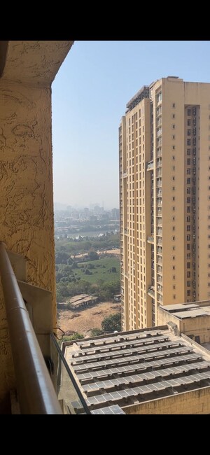 Balcony in 2 BHK Apartment at Rustomjee Urbania, Majiwada – for Sale