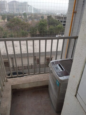 Balcony in 1 BHK Apartment at Paranjape Blue Ridge, Hinjewadi – for Rent