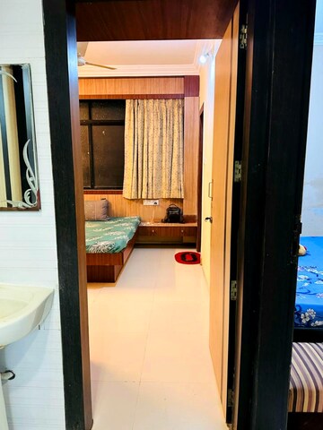 Bedroom in 2 BHK Apartment at Nirmal Lifestyle Residency CHS Ltd, Mulund West – for Rent