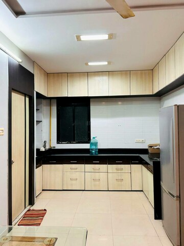 Kitchen in 2 BHK Apartment at Nirmal Lifestyle Residency CHS Ltd, Mulund West – for Rent