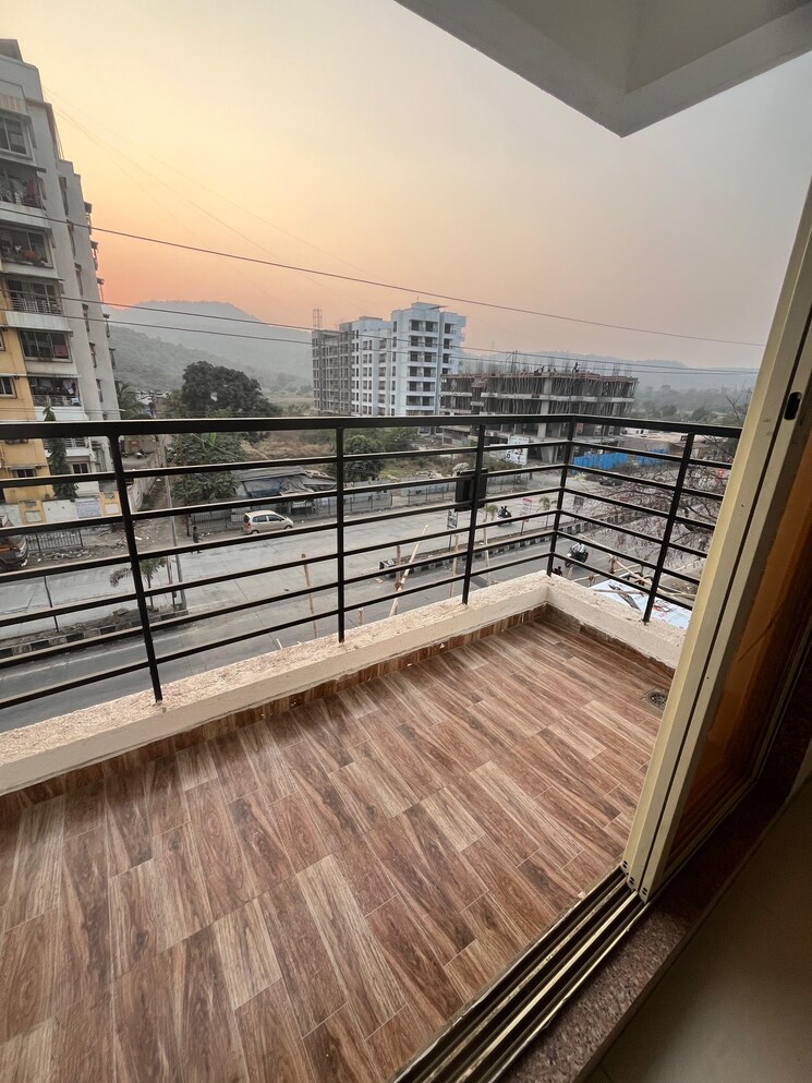 Balcony, raj-shreeji-iconic 2 Bedroom 1030 Sq.Ft. Builder Floor In Badlapur East Thane 8428301