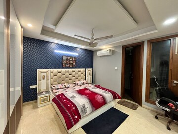 Bedroom in 3 BHK Builder Floor at Rajouri Garden – for Rent