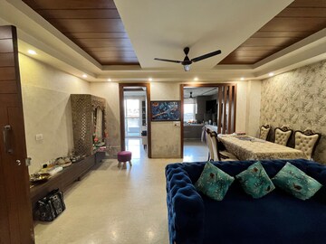 Living Room in 3 BHK Builder Floor at Rajouri Garden – for Rent