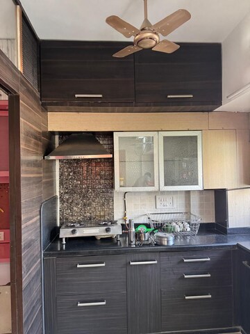 Kitchen in 1 BHK Apartment at Preeti CHS, Andheri East – for Rent