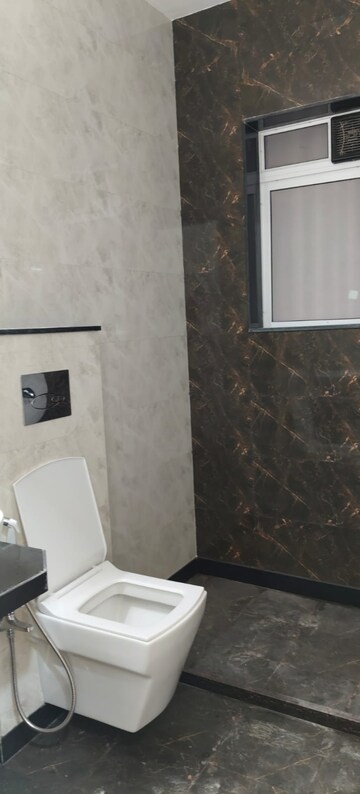 Bathroom in 3 BHK Apartment at Triumph Swastik, Malad West – for Rent