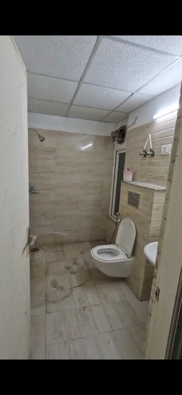 Bathroom in 3 BHK Apartment at Ajnara Ambrosia, Sector 118 – for Rent