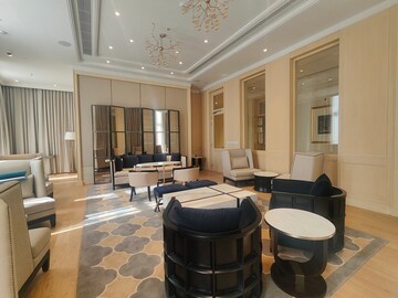 Team Area in 1 BHK Apartment at Bhartiya Leela Residences, Thanisandra Main Road – for Rent