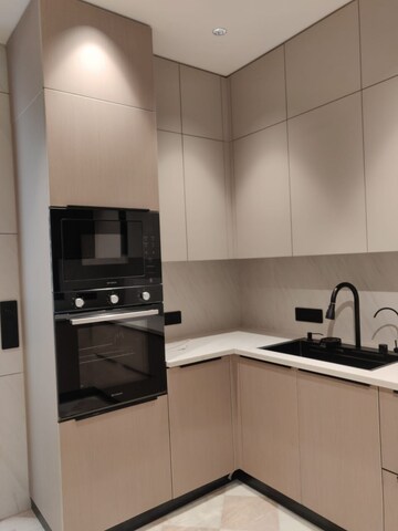 Kitchen in 3 BHK Builder Floor at Unitech Greenwood City Apartment, Sector 45 – for Sale