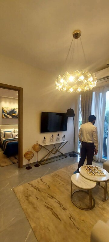 Living Room in 3.5 BHK Builder Floor at M3M Soulitude, Sector 89 – for Sale