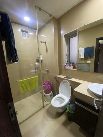 Bathroom in 3 BHK Apartment at Oberoi Exquisite Goregaon, Goregaon East – for Rent