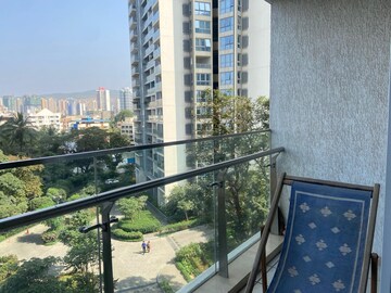 Balcony in 3 BHK Apartment at Oberoi Exquisite Goregaon, Goregaon East – for Rent