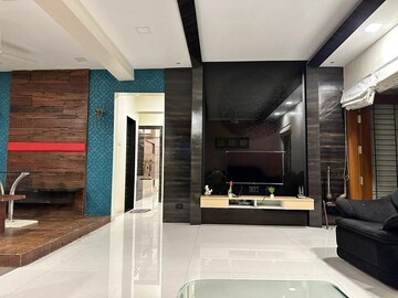 Kitchen in 3 BHK Apartment at Rohan Nilay, Aundh – for Rent