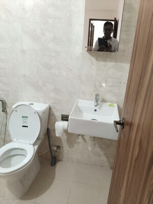 Bathroom in 2 BHK Apartment at Gogol – for Sale