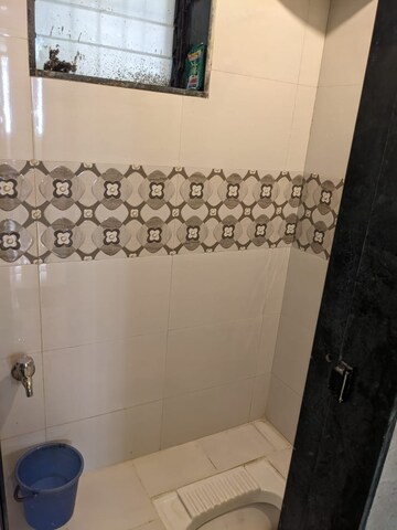 Bathroom in 1 BHK Apartment at Hill Palace CHS Ltd, Pokhran Road No 1 – for Rent