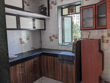 Kitchen in 1 BHK Apartment at Hill Palace CHS Ltd, Pokhran Road No 1 – for Rent