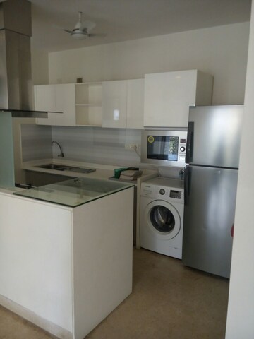 Kitchen in 3 BHK Apartment at Dheeraj Celestial, Bandra West – for Rent