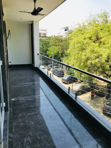 Balcony in 3 BHK Builder Floor at Ardee City, Sector 52 – for Rent