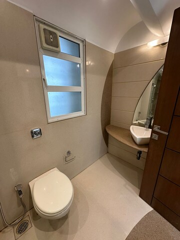 Bathroom in 3 BHK Apartment at Khar West – for Rent