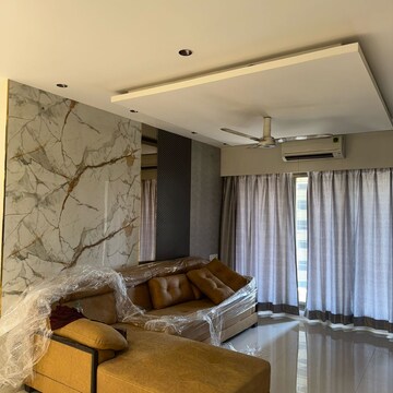 Living Room in 3 BHK Apartment at Acme Ozone Phase II, Manpada – for Rent