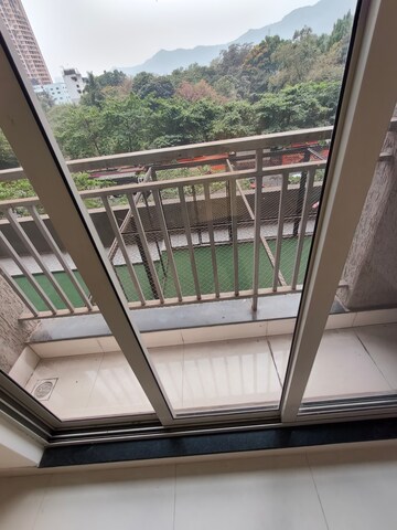 Balcony in 2 BHK Apartment at Ashar Metro Towers, Vartak Nagar – for Rent