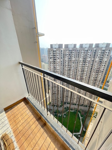 Balcony in 2 BHK Apartment at Runwal Eirene, Balkum Pada – for Rent