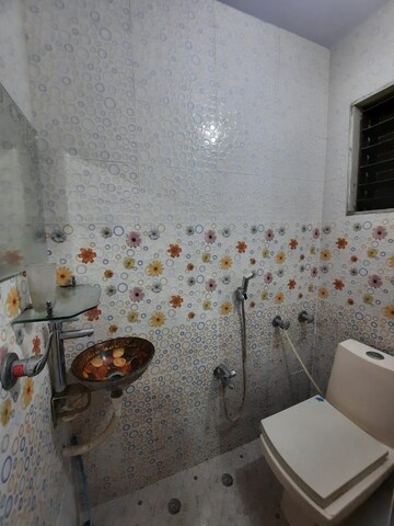 Bathroom in 3.5 BHK Apartment at Jasraj Apartment, Kalyan West – for Rent