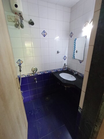 Bathroom in 2 BHK Apartment at Thakur Gayatri Satsang, Kandivali East – for Rent