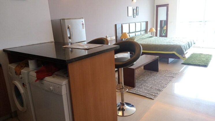 Kitchen, central-park-ii-the-room 1 Bedroom 750 Sq.Ft. Apartment In Sector 48 Gurgaon 8428839