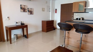 Living Room in 1 BHK Apartment at Central Park II-The Room, Sector 48 – for Rent