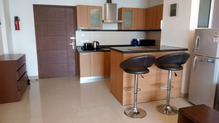 Kitchen, central-park-ii-the-room 1 Bedroom 750 Sq.Ft. Apartment In Sector 48 Gurgaon 8428839