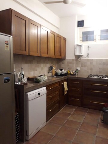 Kitchen in 2 BHK Apartment at Sagar Mahal, Walkeshwar – for Rent