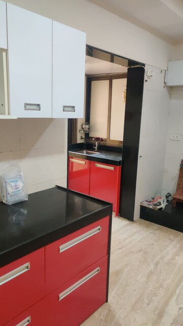 Kitchen in 4 BHK Apartment at Thakur Jewel Tower, Kandivali East – for Rent