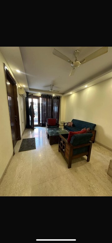 Living Room in 3 BHK Apartment at Ip Extension – for Rent