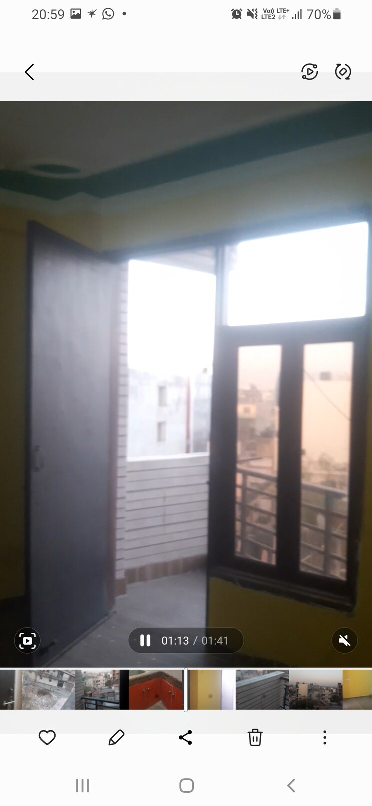 Balcony, devli 1 RK 45 Sq.Yd. Independent House In Devli Delhi 8428921