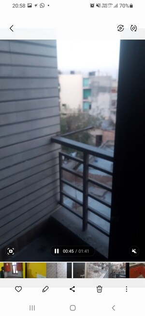 Balcony in 1 RK Independent House at Devli – for Sale