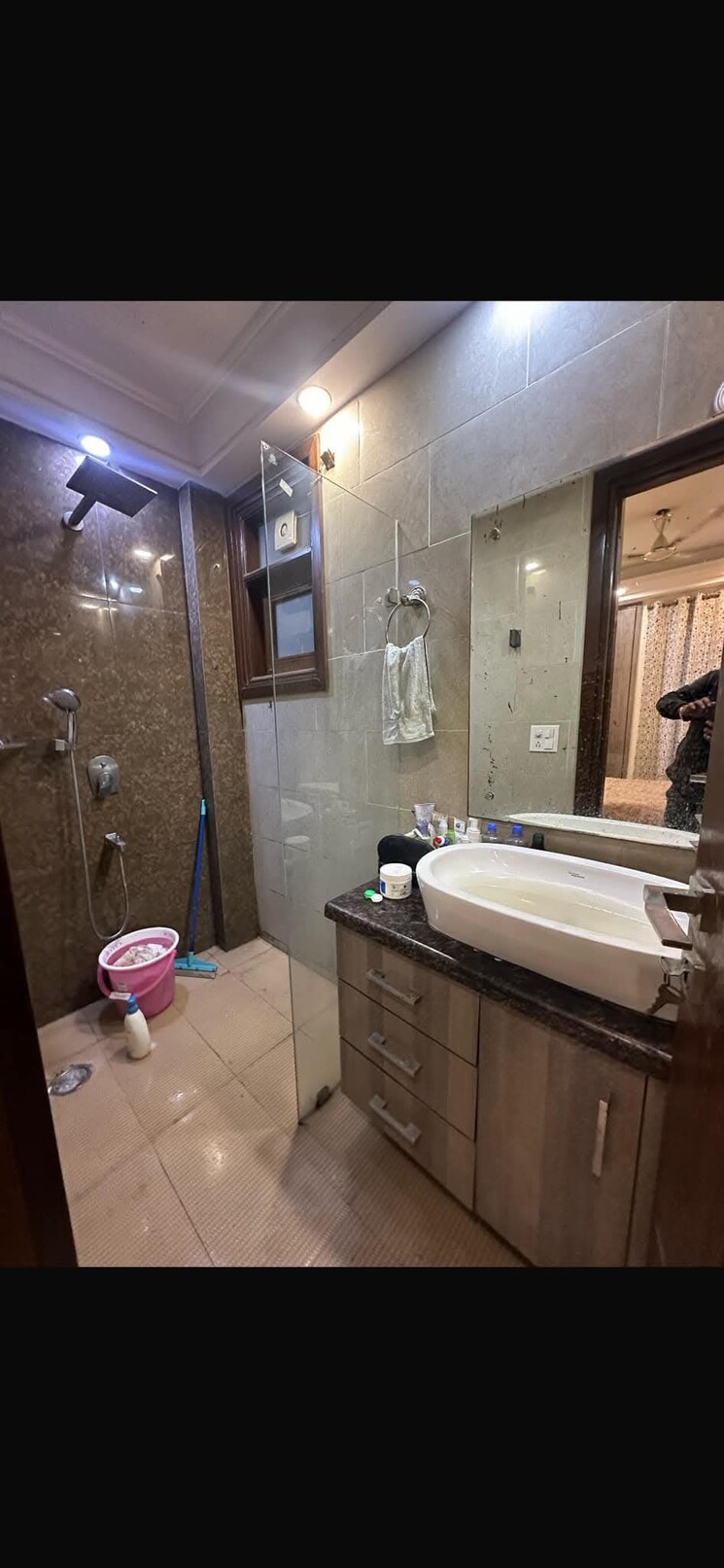 Bathroom, ip extension 3 Bedroom 1400 Sq.Ft. Apartment In Ip Extension Delhi 8428880