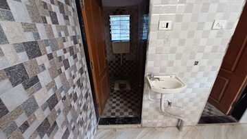 Bathroom in 1 RK Apartment at Trishul CHS Virar East, Virar East – for Sale