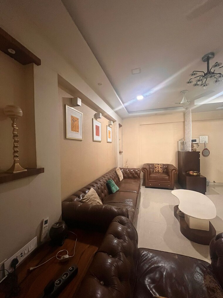 Living Room, juhu 3 Bedroom 1600 Sq.Ft. Apartment In Juhu Mumbai 8428905