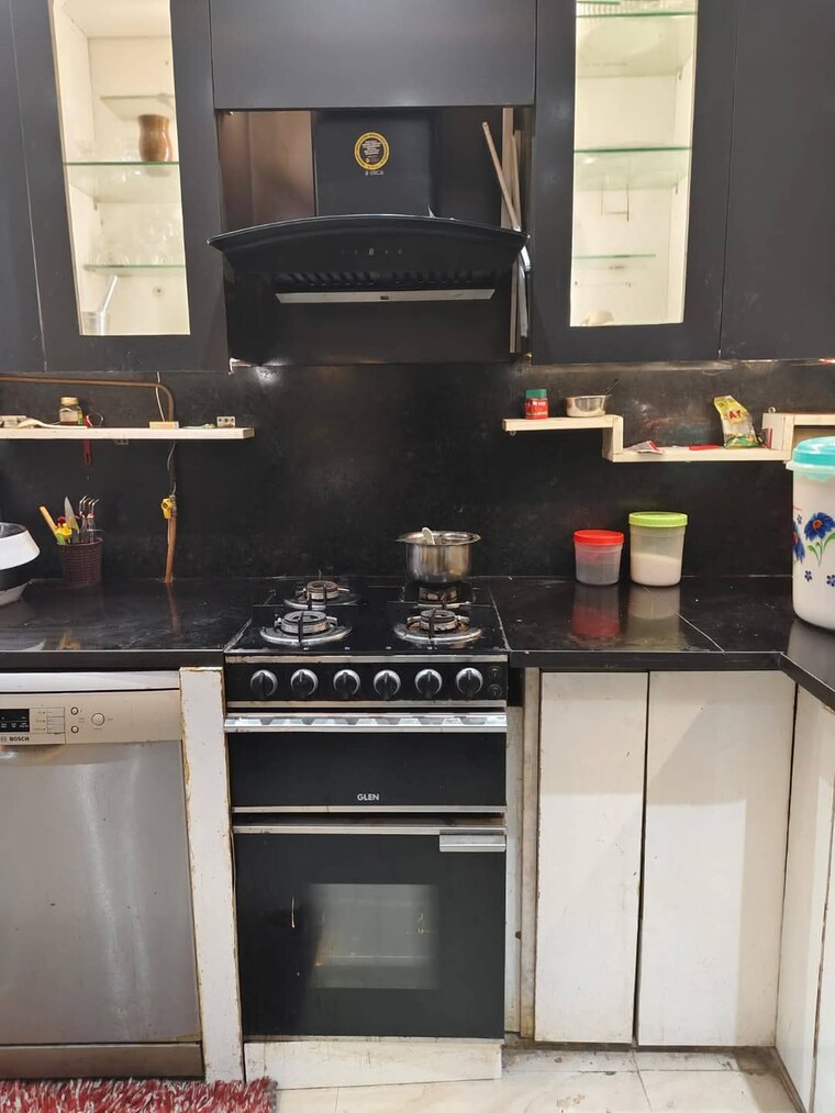 Kitchen, ip extension 3 Bedroom 1250 Sq.Ft. Apartment In Ip Extension Delhi 8428907