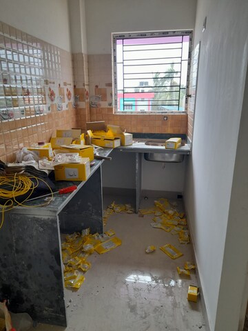 Kitchen in 1 BHK Apartment at Sarsuna – for Sale
