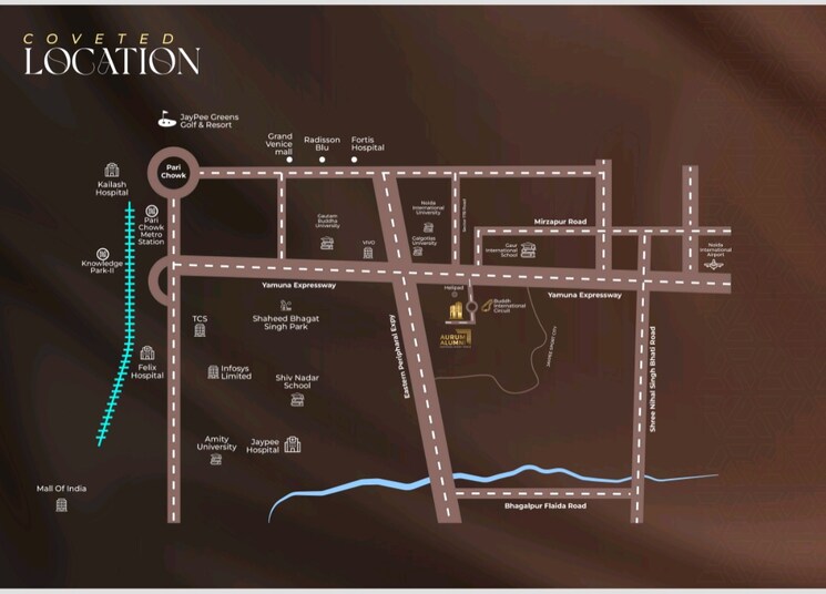 Exterior View, aurum-alumni-accord 4 Bedroom 1620 Sq.Ft. Apartment In Sector 25 Yamuna Expressway Greater Noida 8428942