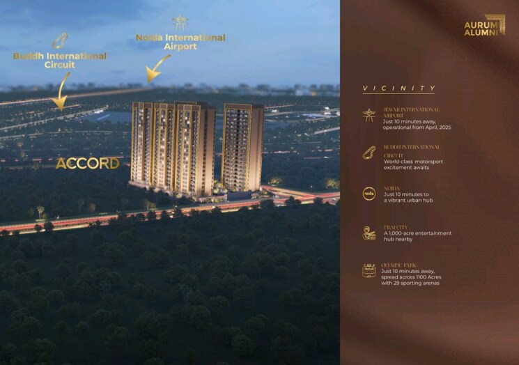 Exterior View, aurum-alumni-accord 4 Bedroom 1620 Sq.Ft. Apartment In Sector 25 Yamuna Expressway Greater Noida 8428942