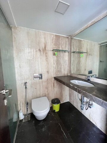 Bathroom in 3 BHK Apartment at Juhu – for Rent