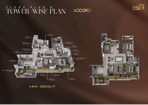 4 BHK Apartment – Exterior View View at Aurum Alumni Accord, Sector 25 Yamuna Expressway - for Sale
